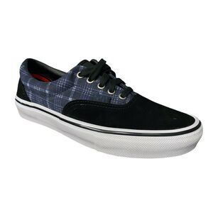 Unisex Vans Skate Era Plaid Black/Navy Popcush Sneaker, Men's 7.5